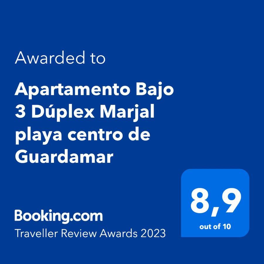 Apartamento Bajo 3 Duplex Marjal Playa Centro De Guardamar Guardamar del Segura Exteriér fotografie